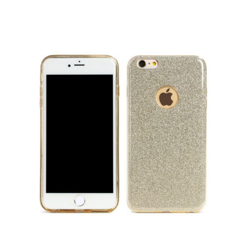 Προστατευτικό για το iPhone 6 / 6S, Remax Glitter, TPU, λεπτός, Χρυσαφένιος - 51427