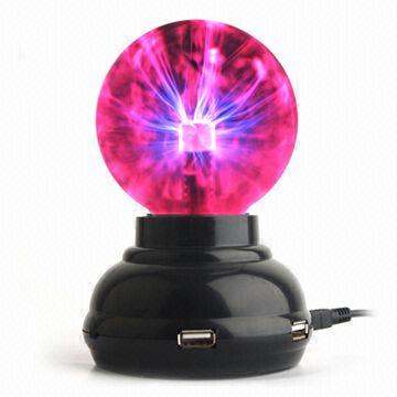 USB Plasma Ball & 4Hub