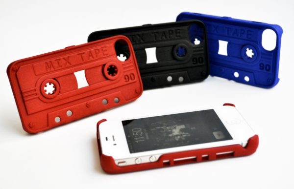 Freshfiber Θήκη Κασέτα για iPhone 4/4S - Μαύρο