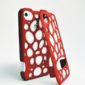 Freshfiber Διπλή Θήκη 3D Macedonia για iPhone 4/4S - Κόκκινο
