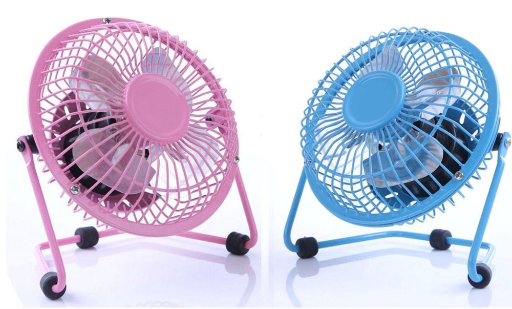 USB Μεταλλικός Ανεμιστήρας με ρετρό σχεδιασμό