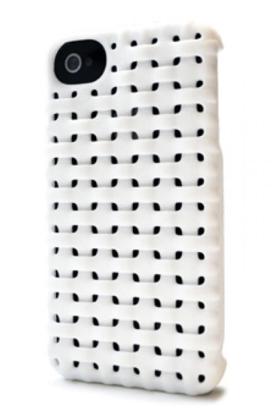 Freshfiber Θήκη 3D Weave Λευκή για iPhone 4/4S
