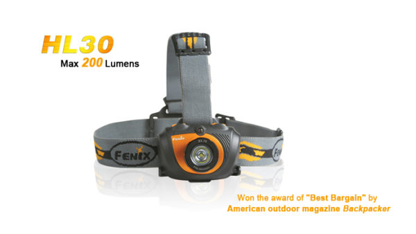 Fenix HL30 XP-G (R5) LED Flashlight Yellow