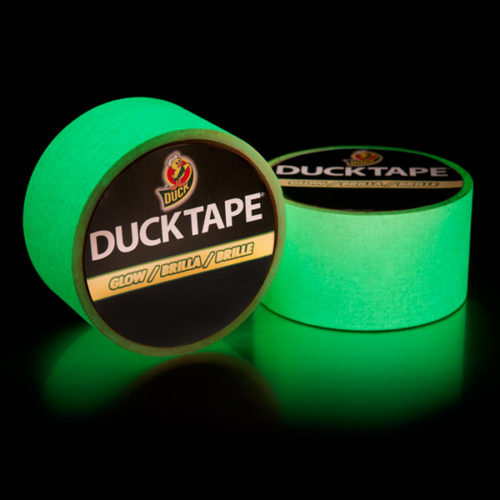 Duck Tape Big Rolls Glow in the Dark