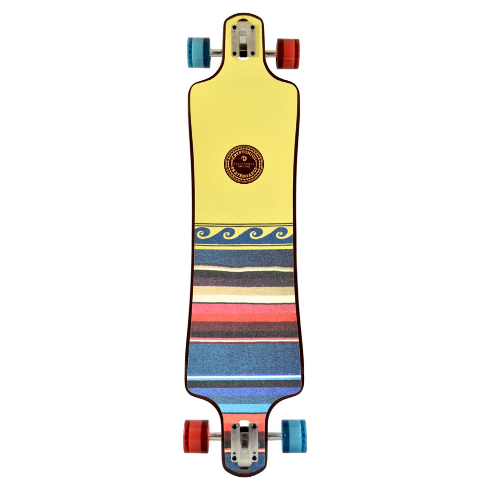 Kryptonics 40" Free Spirit Drop Down Longboard - California Series