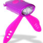 Mini Hornit pink η πιο έξαλλη κόρνα-φακός για ποδήλατα και πατίνια