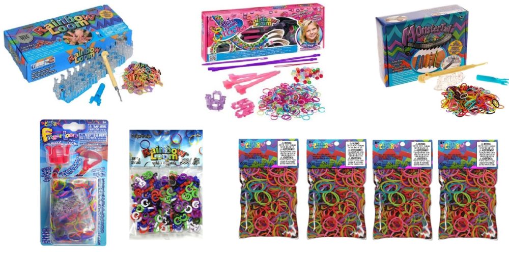 Κιτ Rainbow Loom με αργαλειό