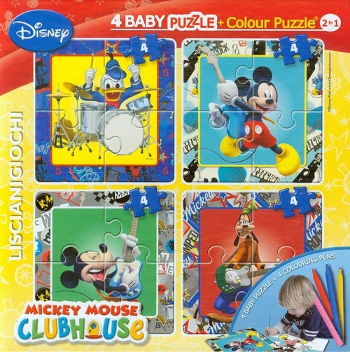 4 baby Παζλ Mickey Mouse LISCIANI 46881