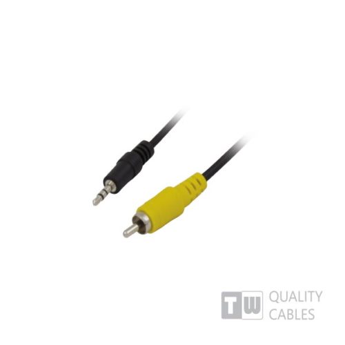 5M Stereo 3.5MM Plug To 1RCA Plug