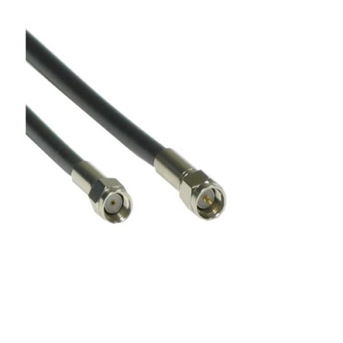 ANTENNA CABLE MALE REVERSED - SMA to MALE SMA - LMR200 2M BK