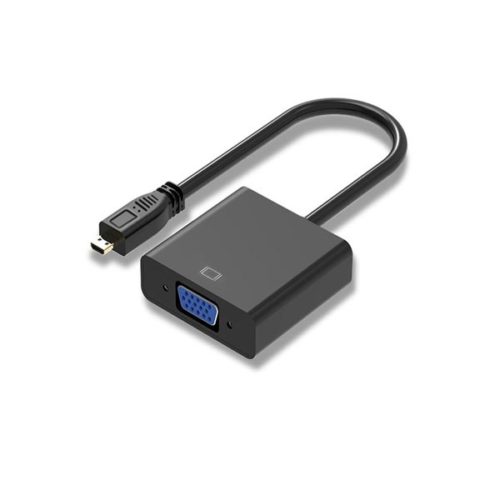 Adaptor Micro HDMI σε VGA w/Audio QUER KOM0844