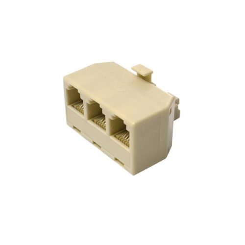 Adaptor Rj11-6P4C 1ΑΡΣΕΝΙΚΟ/3ΘΗΛΥΚΑ (Παραλληλα)