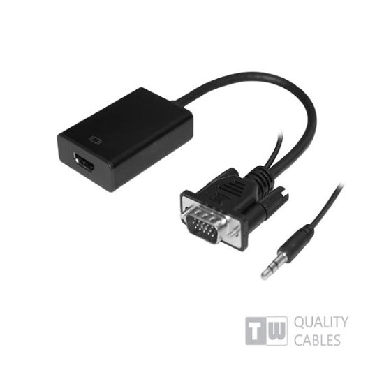 Adaptor VGA σε HDMI w/Audio