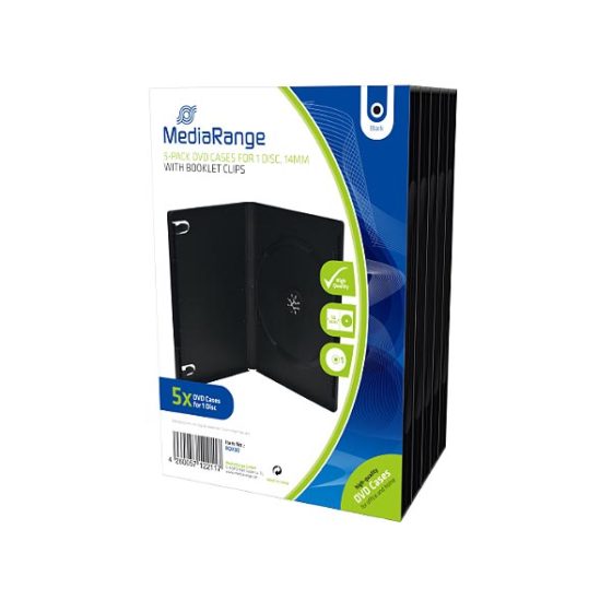 BOX30 MediaRange DVD-Case 5pack
