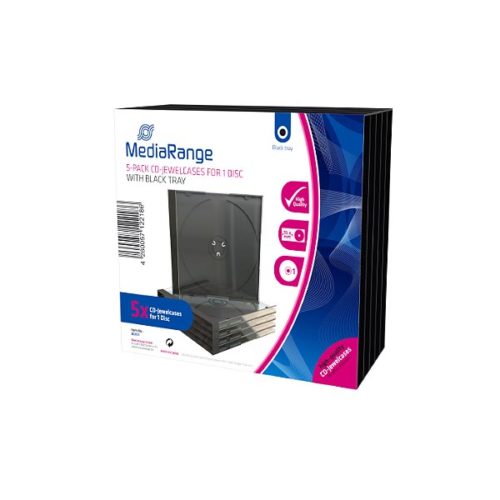 BOX31 MediaRange CD-jewelcases 5 pack