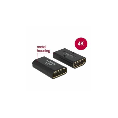DELOCK ADAPTOR 4K HDMI-A Female To HDMI-A Female 65659