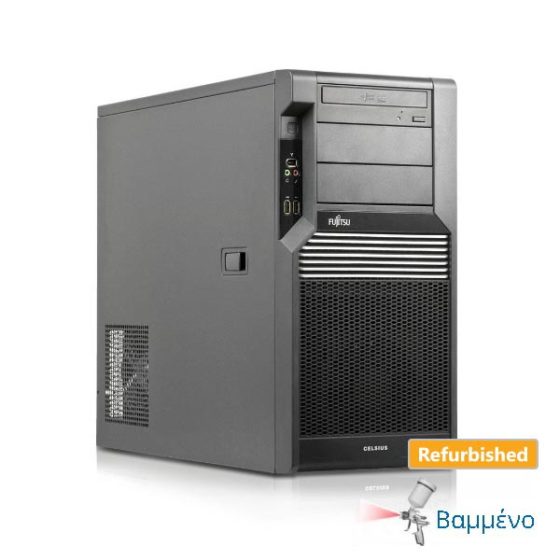 Fujitsu Workstation Celsius M470 Tower Xeon E5503/4GB DDR3/320GB/Nvidia 256MB/DVD/7P Grade A Refurbi