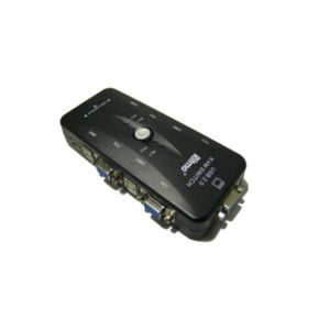 KVM 4 Port Ck-1443 USB Ports Switch Auto W/Cables Ritmo