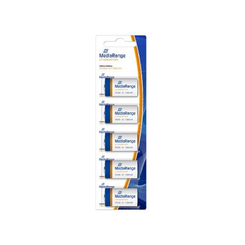 MEDIARANGE CR-123Α Λιθιου Καρτέλα 5τεμ Μπαταρία