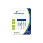 MEDIARANGE HR03 1.2V Micro AAA 800 mAh Blister 4τεμ Επαναφορτιζόμενη Μπαταρία