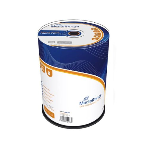 MR443 MediaRange DVD R 16x cakebox 100pcs