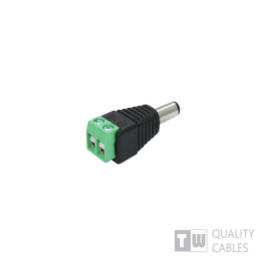 Male Jack Converter Adapter DC Power Connector 1τεμ
