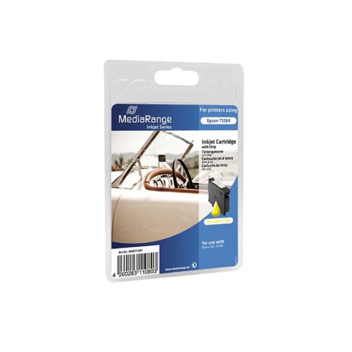 MediaRange Inkjet  for T1284 YELLOW 6.7ml Stylus S22