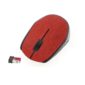 OMEGA Ποντίκι Ασύρματο Fabric Braided 2.4Ghz κόκκινο OM0430WR