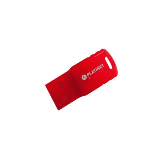 PLATINET USB 2.0 F-DEPO Flash Disk 16GB Waterproof κόκκινο PMFF16R