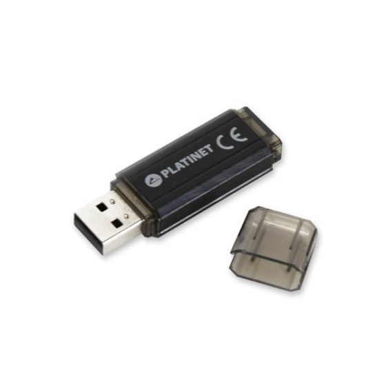 PLATINET USB 2.0 V-DEPO Flash Disk 16GB μαύρο PMFV16B