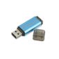 PLATINET USB 2.0 V-DEPO Flash Disk 16GB μπλε PMFV16BL