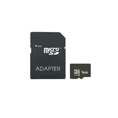 PLATINET microSDHC Secure digital + adapter SD 16GB CLASS 10  PMMSD1610