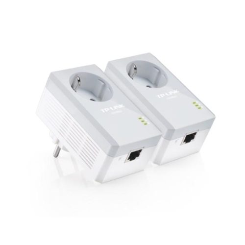 TP-LINK PA4010PKIT AV500 Powerline Adapter With AC Pass Through Starter Kit