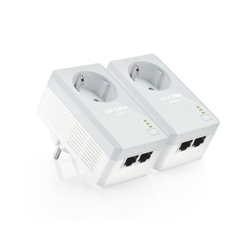 TP-LINK PA4020PKIT AV500   Powerline kit  w/AC pass Through 500Mbps