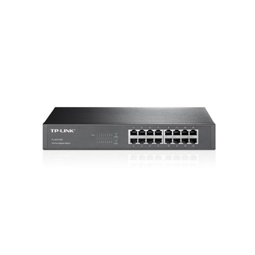 TP-LINK SG1016D 16Port Gigabit Desktop/ Rackmount Switch 16 10/100/1000 RJ45Ports