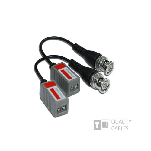 UT102BP 1ch Passive Video Transceiver Hum-Bar RejeCTive Video Balun Bnc Male 2tem