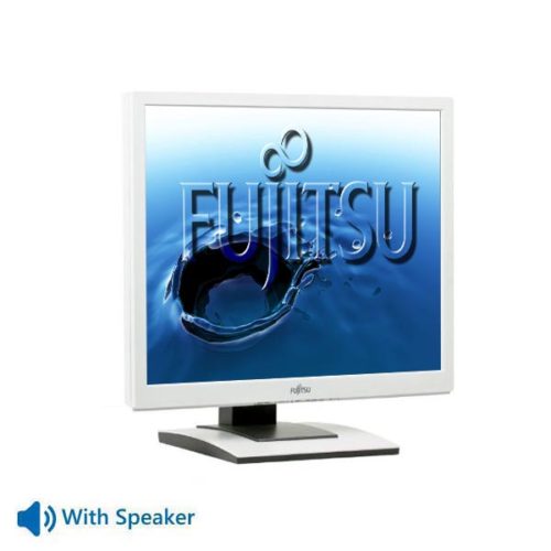 Used Monitor B19-x TFT/Fujitsu/19"/1280x1024/White/With Speakers/VGA  & DVI-D