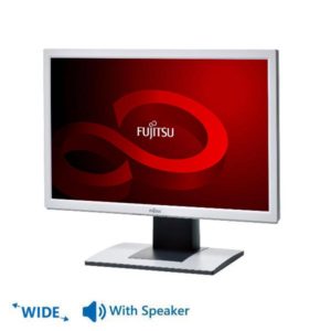 Used Monitor B22W-x TFT/Fujitsu /22"/1680x1050/wide/White/With Speakers/VGA&DVI-D