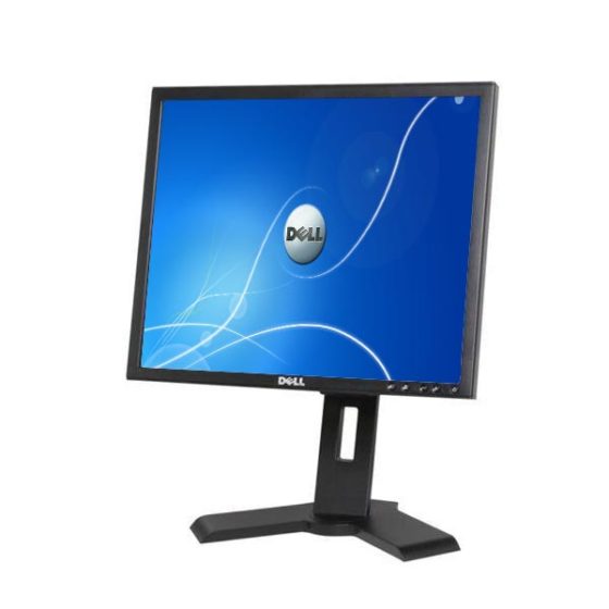 Used Monitor P190x TFT/Dell/19"/1280x1024/Black/D-SUB & DVI-D & USB HUB