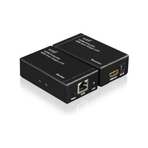 WELL Hdmi Extender CAT.5/6 60M Over single UTP V1.3