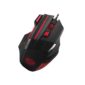 Wolf Gaming mouse ενσύρματο μαύρο/κόκκινο 7 Keys 2400dpi EGM201R