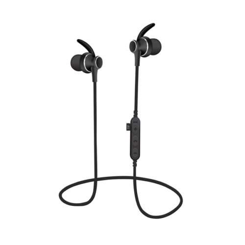 Ακουστικό Bluetooth V4.2 με μικρόφωνο και microSD Μαύρο PLATINET