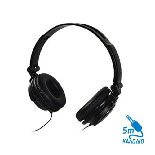 Ακουστικό με καλώδιο 5m Msonic