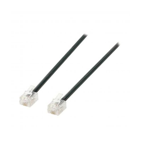 Καλώδιο 3M Μαύρο Σύνδεσης Rj11 6p4c