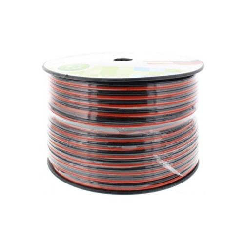 Καλώδιο Ηχείου 100m 2x4.00mm2 CCA Μαύρο/κόκκινο
