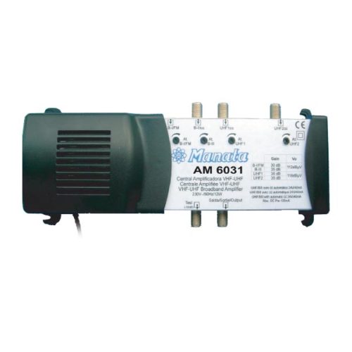 Κεντρικός ενισχυτής ΑΜ-6031 12V 3INPUT 2UHF-1VHF