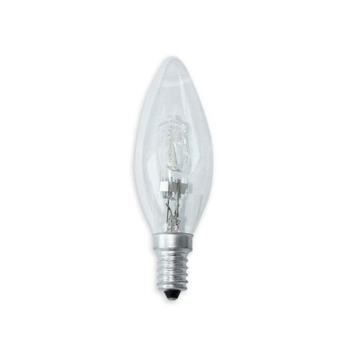 Λάμπα Αλογόνου ECO κερί 42W-E14 clear