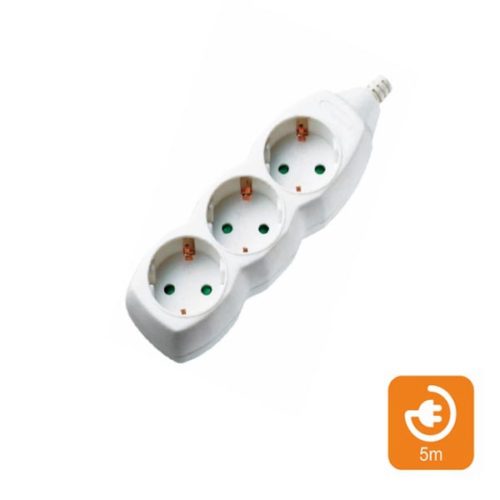 Πολύπριζα 3θ χωρίς Διακόπτη 5M