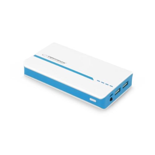 Φορητός Φορτιστής 11000mA Power Bank άσπρο/μπλε EMP107WB