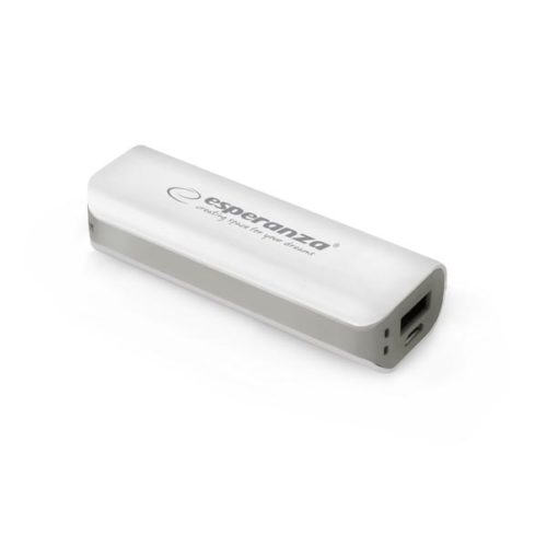Φορητός Φορτιστής 2200mA Power Bank άσπρο/γκρι EMP103WE
